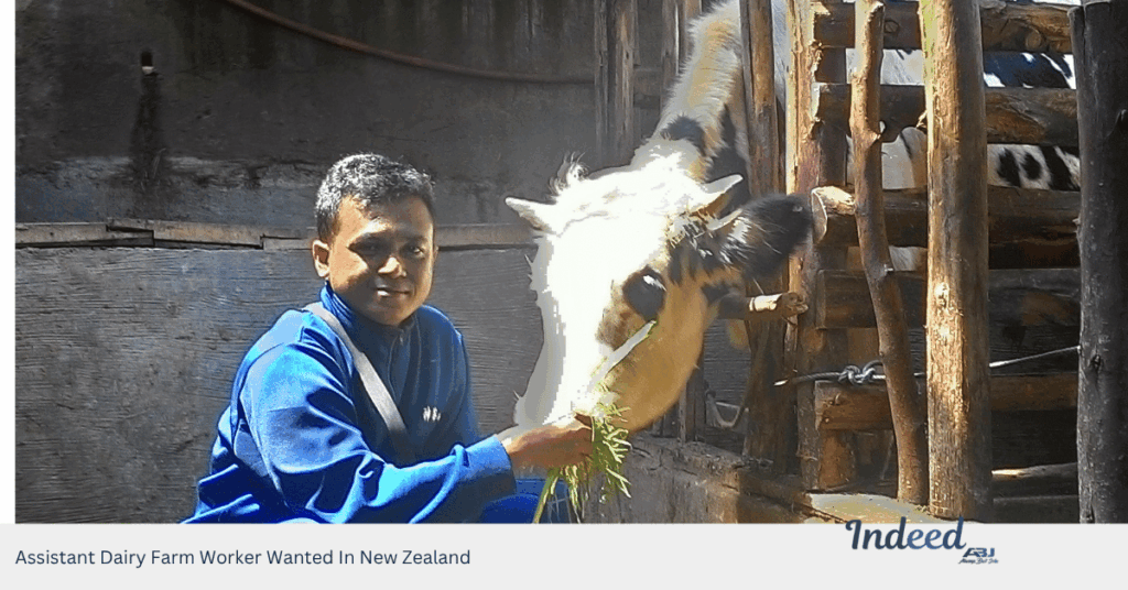 Assistant Dairy Farm Worker Wanted In New Zealand