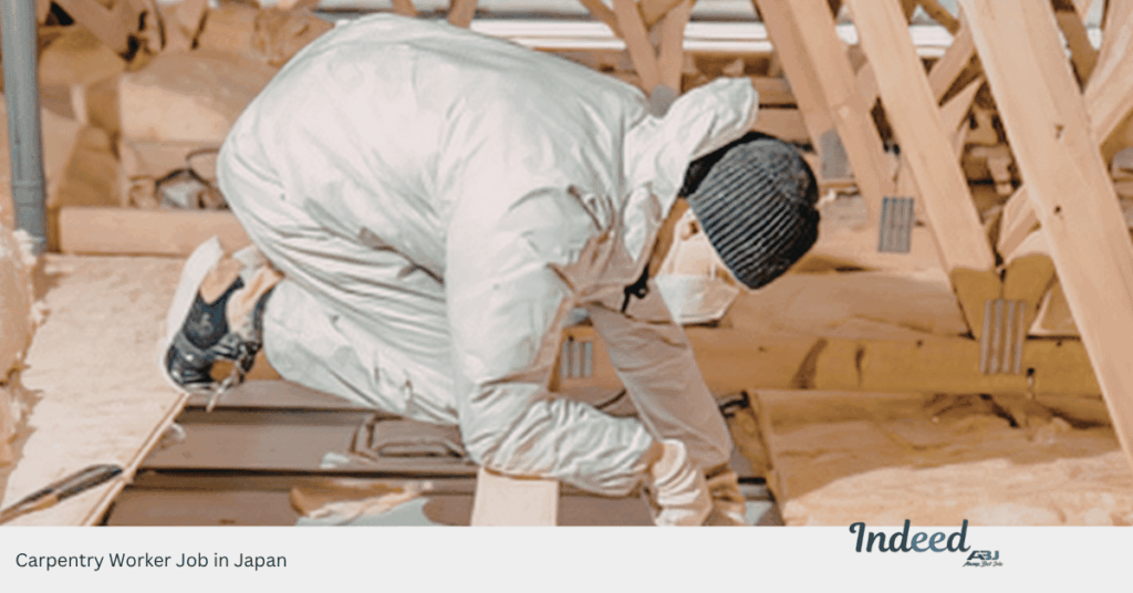 Carpentry Worker Job in Japan
