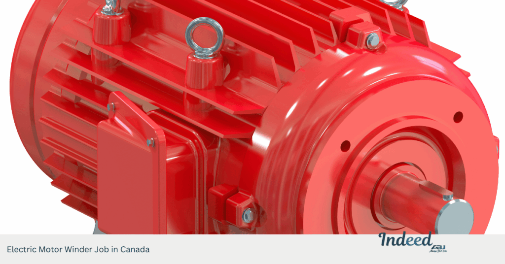 Electric Motor Winder Job in Canada