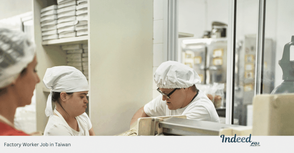 Factory Worker Job in Taiwan