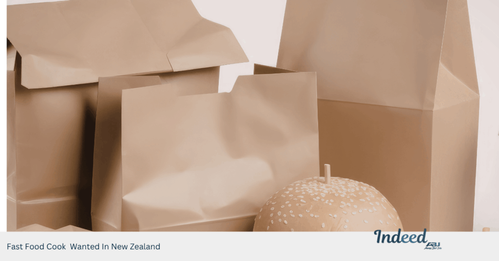 Fast Food Cook Wanted In New Zealand