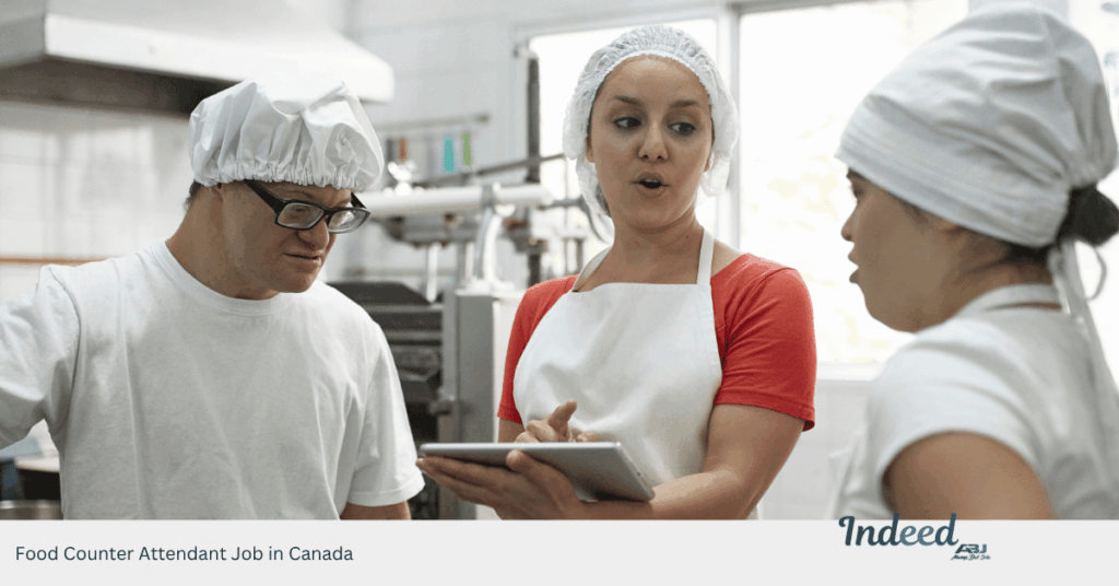 Food Counter Attendant Job in Canada