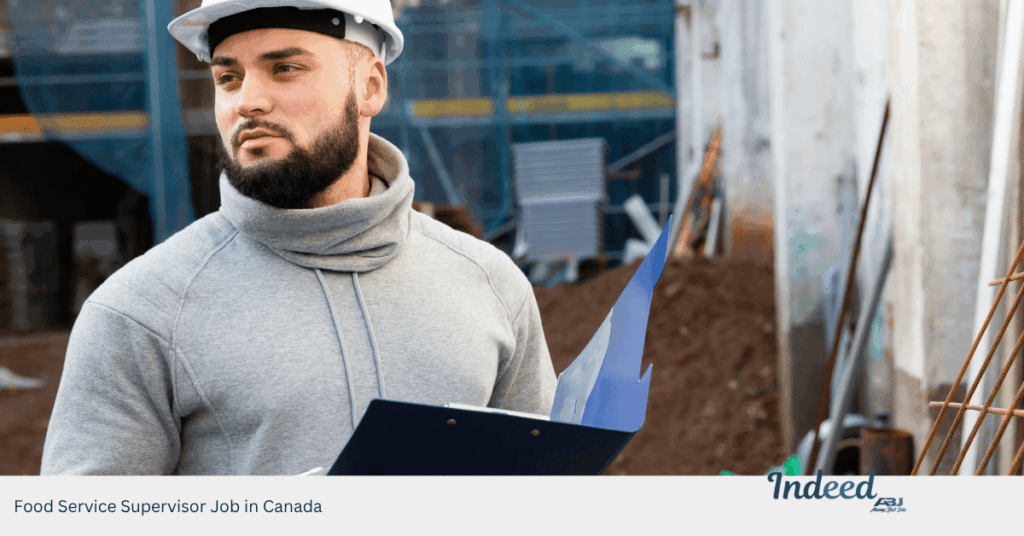 Food Service Supervisor Job in Canada