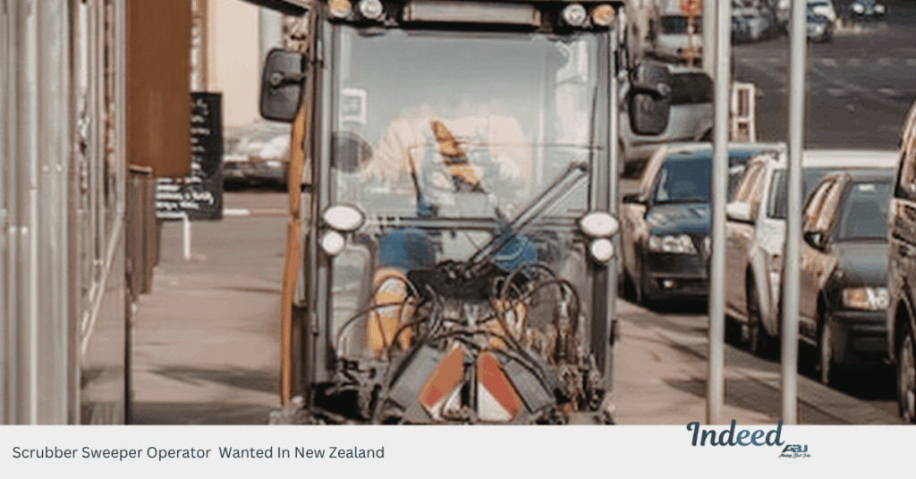 Scrubber Sweeper Operator Wanted In New Zealand